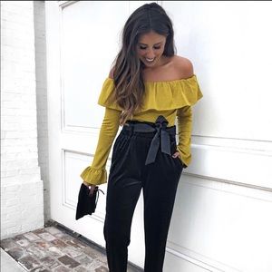 Revolve off the shoulder bodysuit